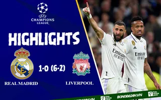 Highlight trận đấu Video Real Madrid vs Liverpool Cúp C1: Karim Benzema định đoạt | Xem lại trận đấu